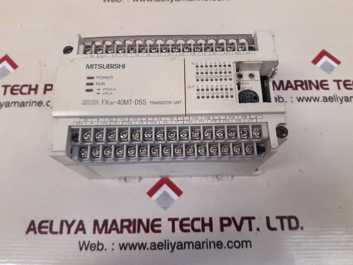 MITSUBISHI FX0N-40MT-DSS PROGRAMMABLE CONTROLLER JY550D21301A