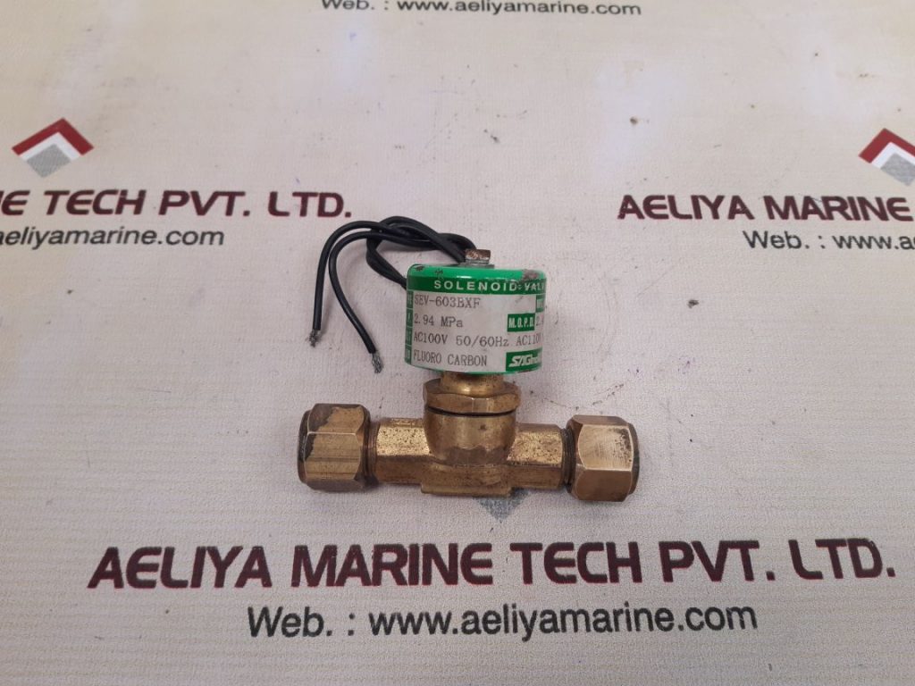 SAGINOMIYA SEV-603BXF SOLENOID VALVE