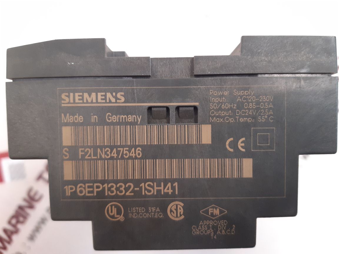 SIEMENS 6EP1 332-1SH41 POWER SUPPLY