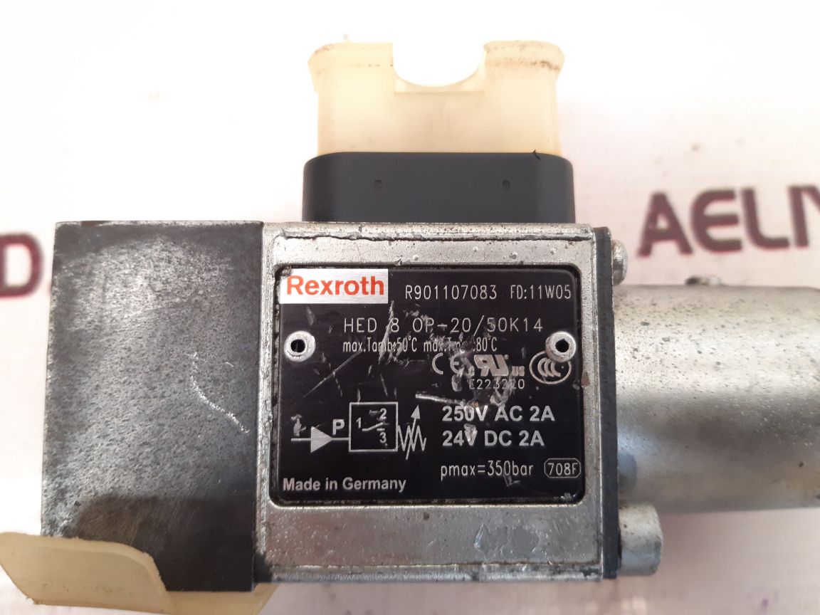 REXROTH HED 8 OP-20/50K14 PRESSURE SWITCH R901089757