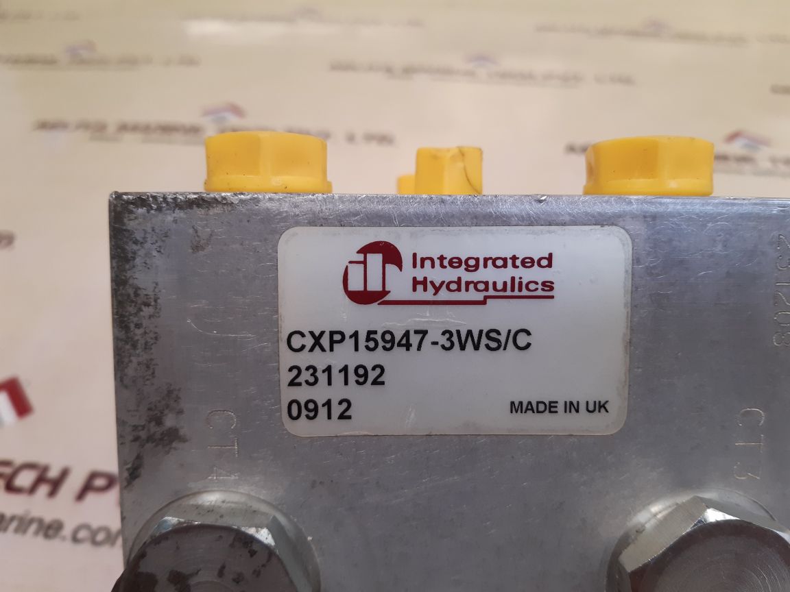 INTEGRATED HYDRAULICS BLOCK CXP15947-3WS/C