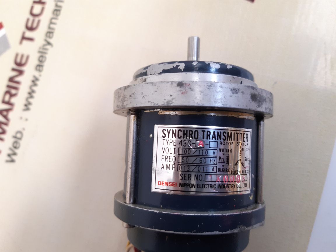 DENSEI NIPPON ELECTRIC 43G-A SYNCHRO TRANSMITTER