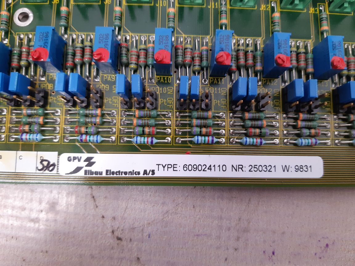 GPV ELBAU ELECTRONICS 609024110 PCB CARD