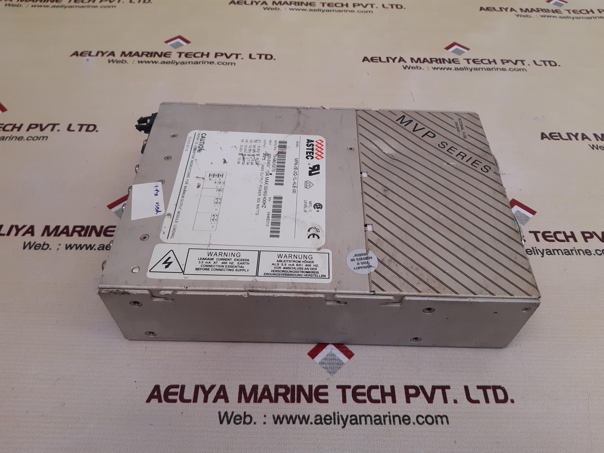 ASTEC MP8-2E-2Q-1L-4LE-00 POWER SUPPLY