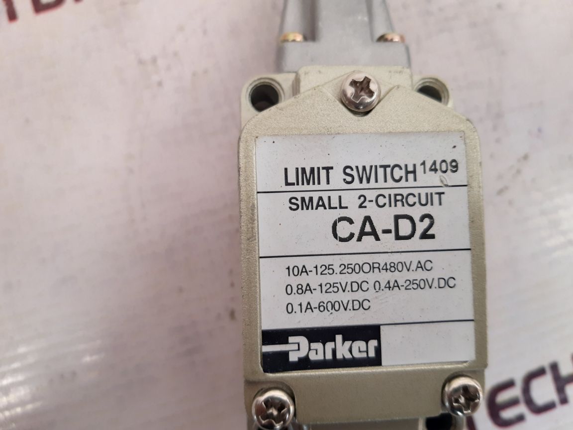 PARKER CA-D2 SMALL 2-CIRCUIT LIMIT SWITCH