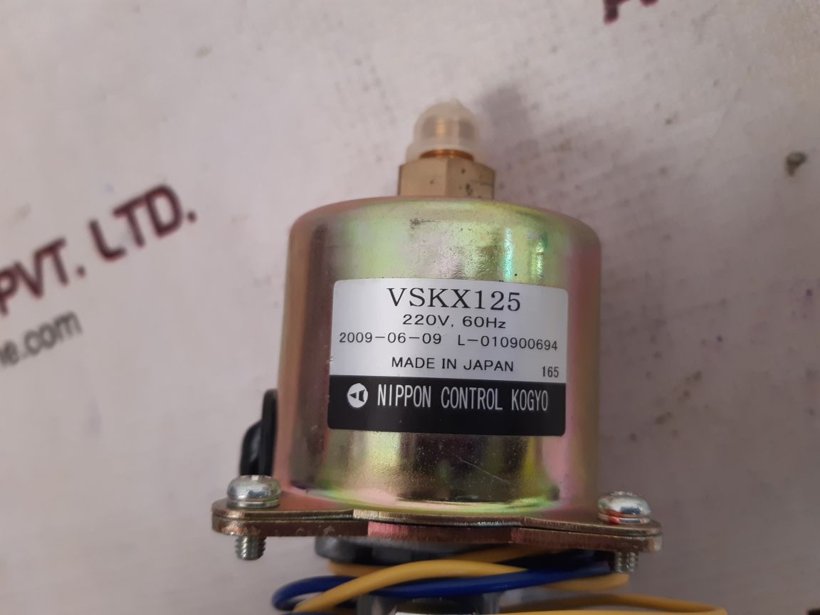 NIPPON CONTROL KOGYO VSKX125 SOLENOID PUMP