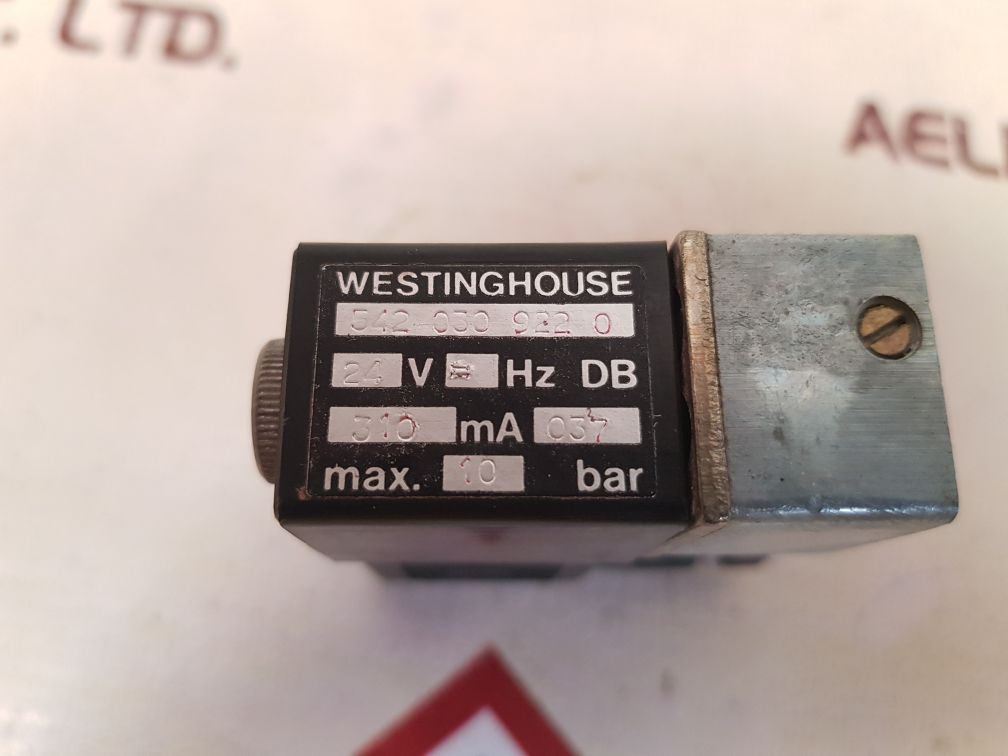 WESTINGHOUSE 542 030 922 0 PNEUMATIC SOLENOID VALVE