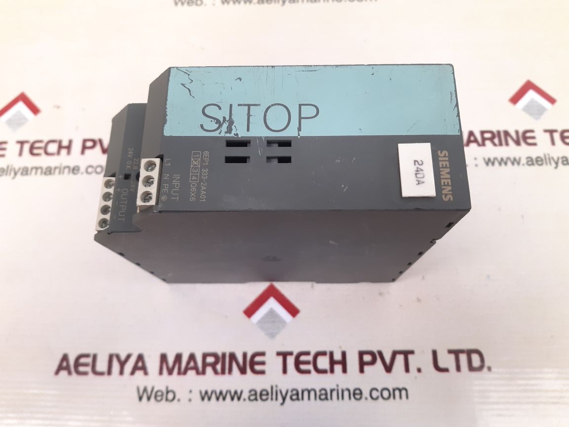 SIEMENS SITOP SMART 5A POWER SUPPLY 6EP1 333-2AA01