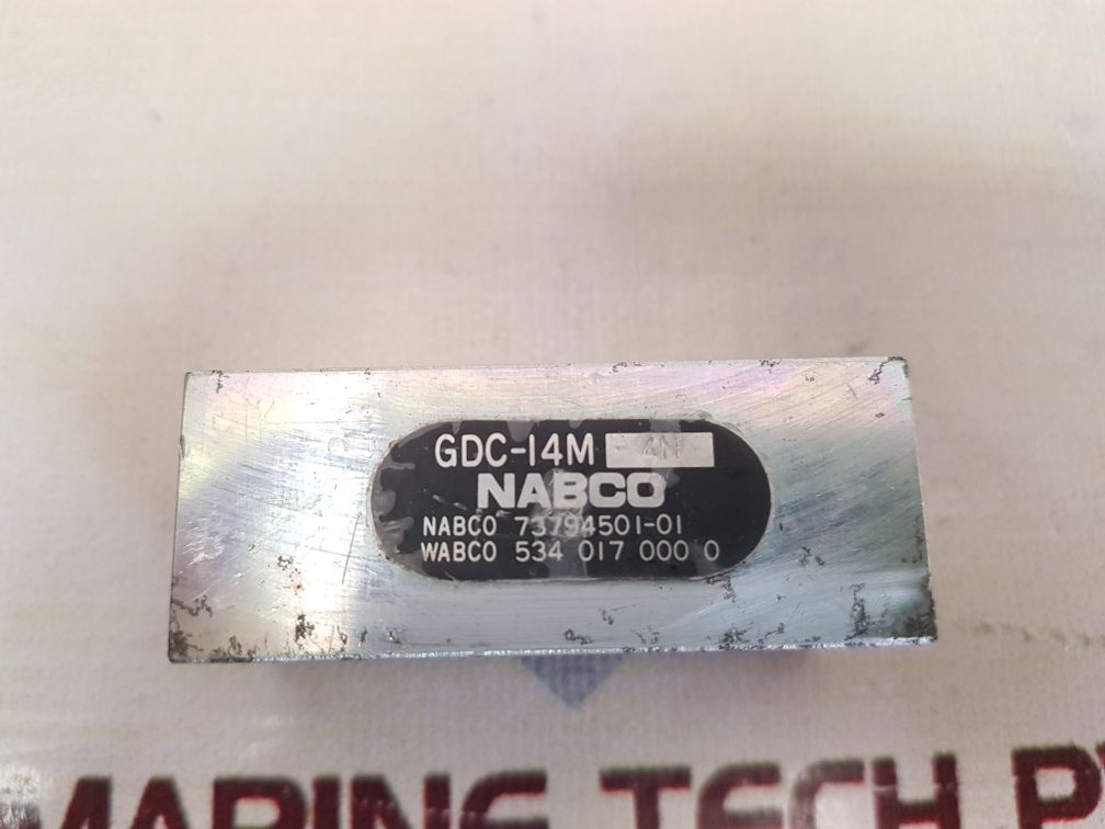 NABCO GDC-14M-4N SHUTTLE VALVE