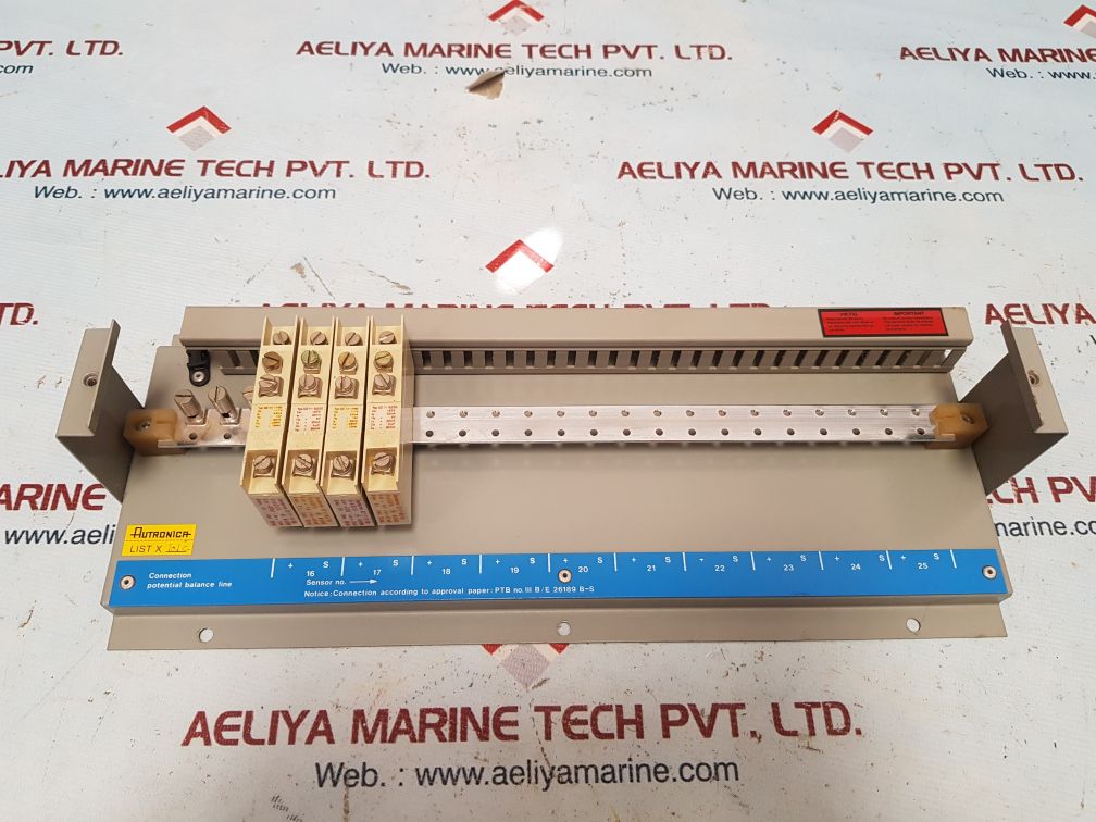 AUTRONICA XCZ TERMINAL BOX WITH DIODE SAFETY BARRIERS