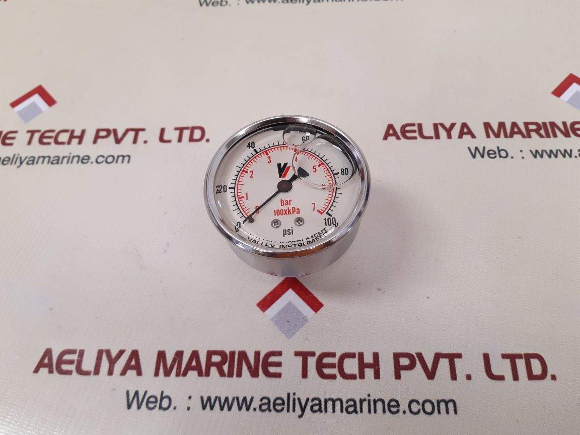 VALLEY INSTRUMENTS GALK0405 PRESSURE GAUGE