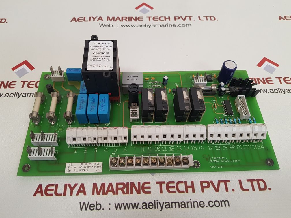 SIEMENS G26004-A2105-P100-2 PCB CARD