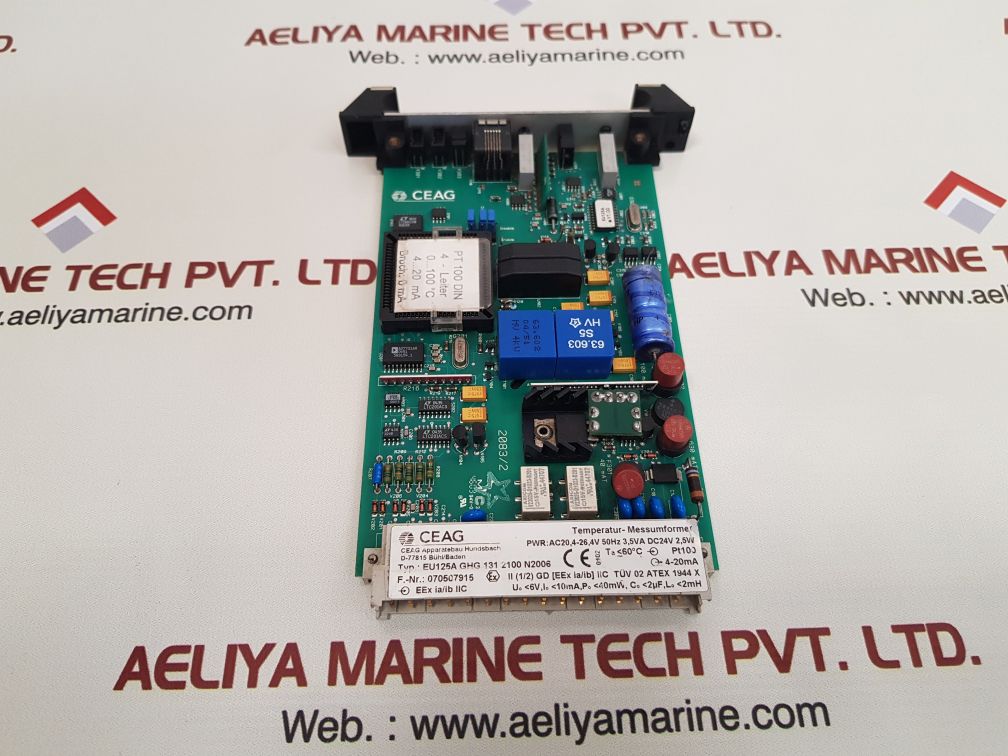 CEAG EU125A PCB CARD EU125A GHG 131 2100 N2006