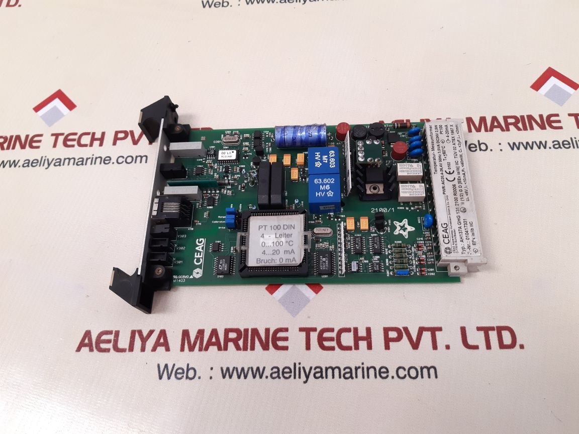 CEAG AH137A PCB CARD GHG 131 2100 R0006