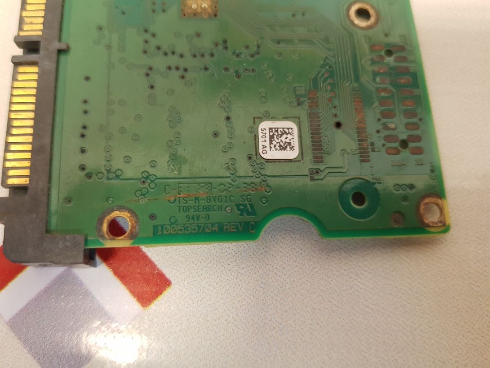 SEAGATE 100535704 PCB CARD REV C