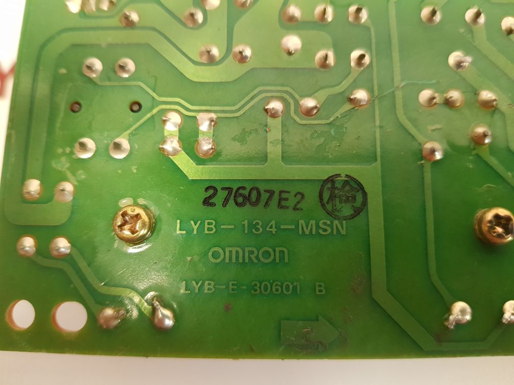 OMRON LYB-134-MSN PCB CARD