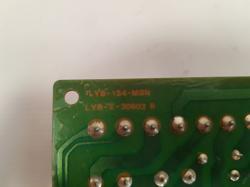 OMRON LYB-134-MSN PCB CARD