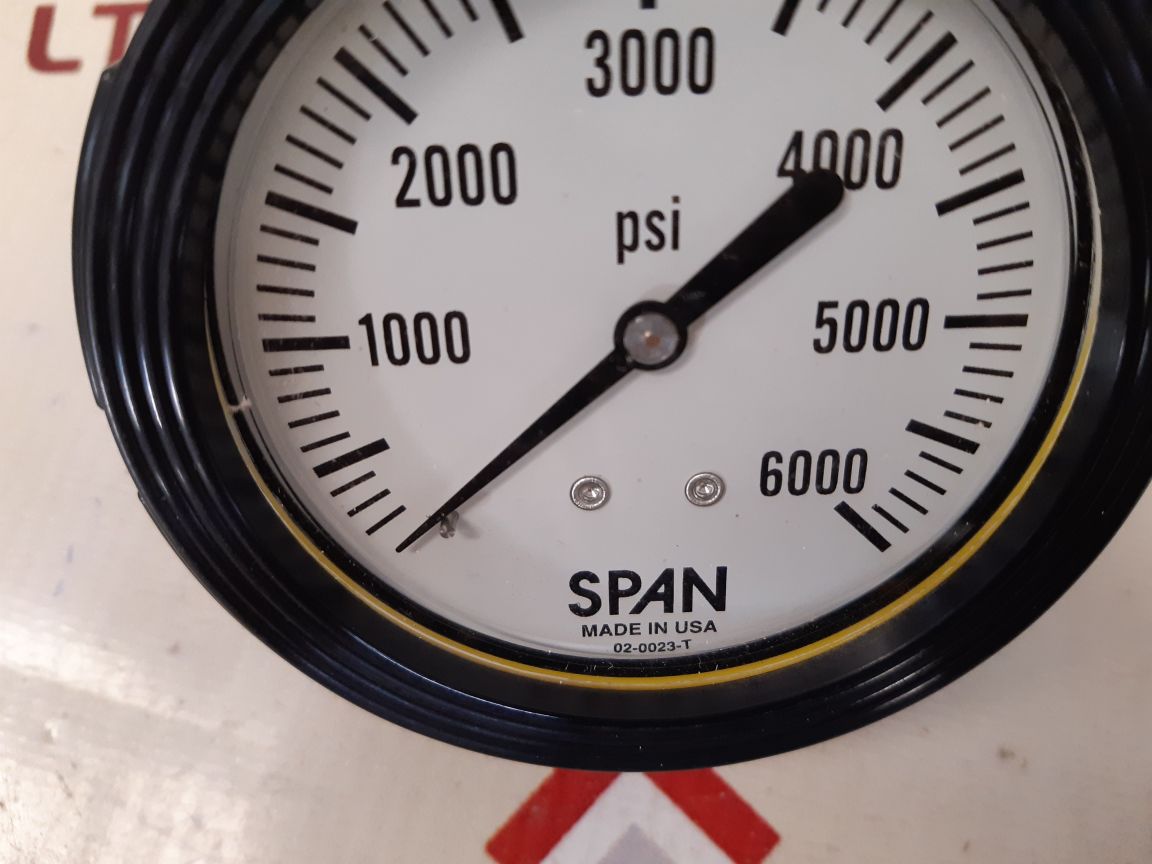 SPAN 02-0023-T PRESSURE GAUGE