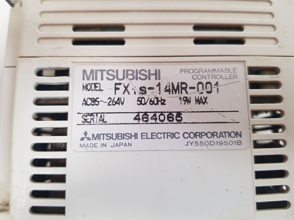 MITSUBISHI FX1S-14MR-001 PROGRAMMABLE CONTROLLER