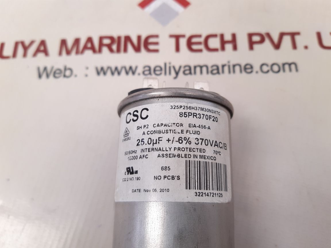 CSC 85PR370F20 CAPACITOR