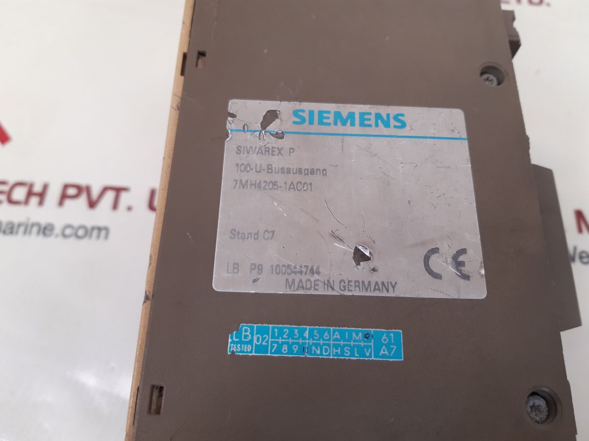 SIEMENS SIWAREX P 7MH4205-1AC01 POWER SUPPLY