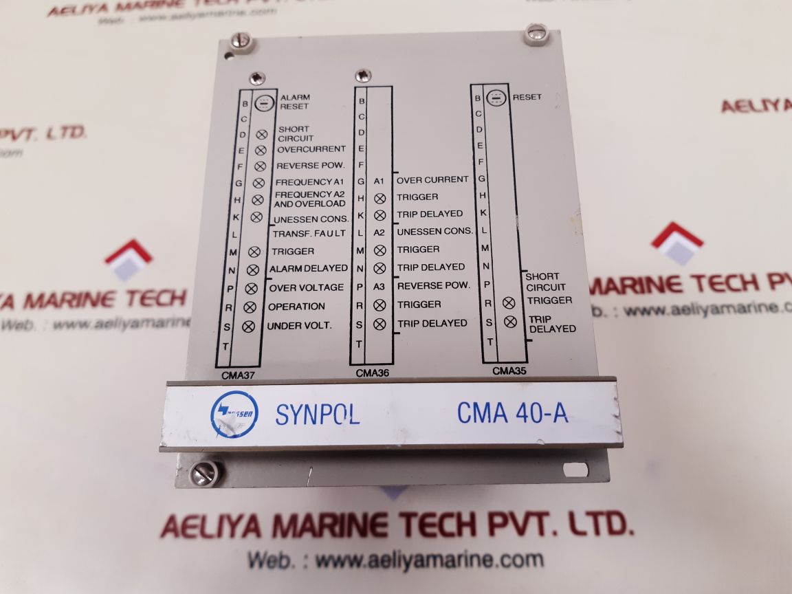 ABB JANSSEN SYNPOL CMA 40-A MODULE