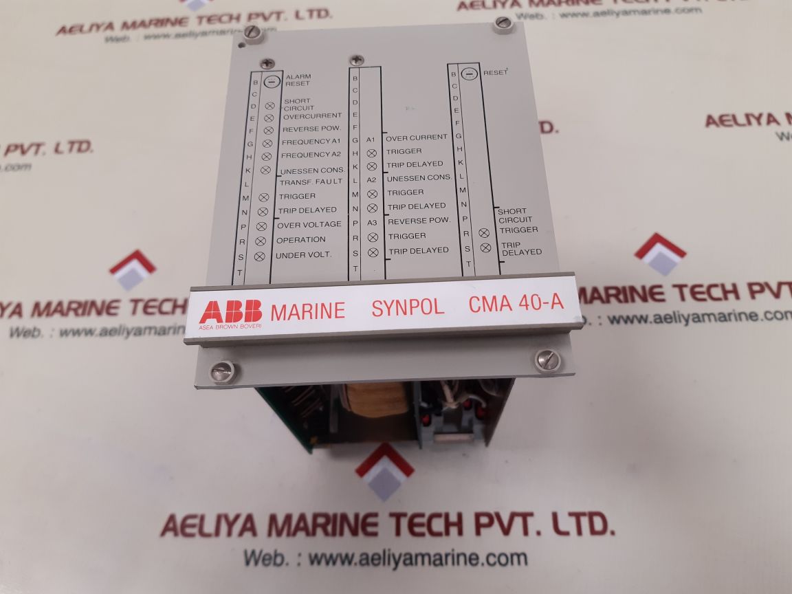 ABB MARINE SYNPOL MODULE CMA 40-A