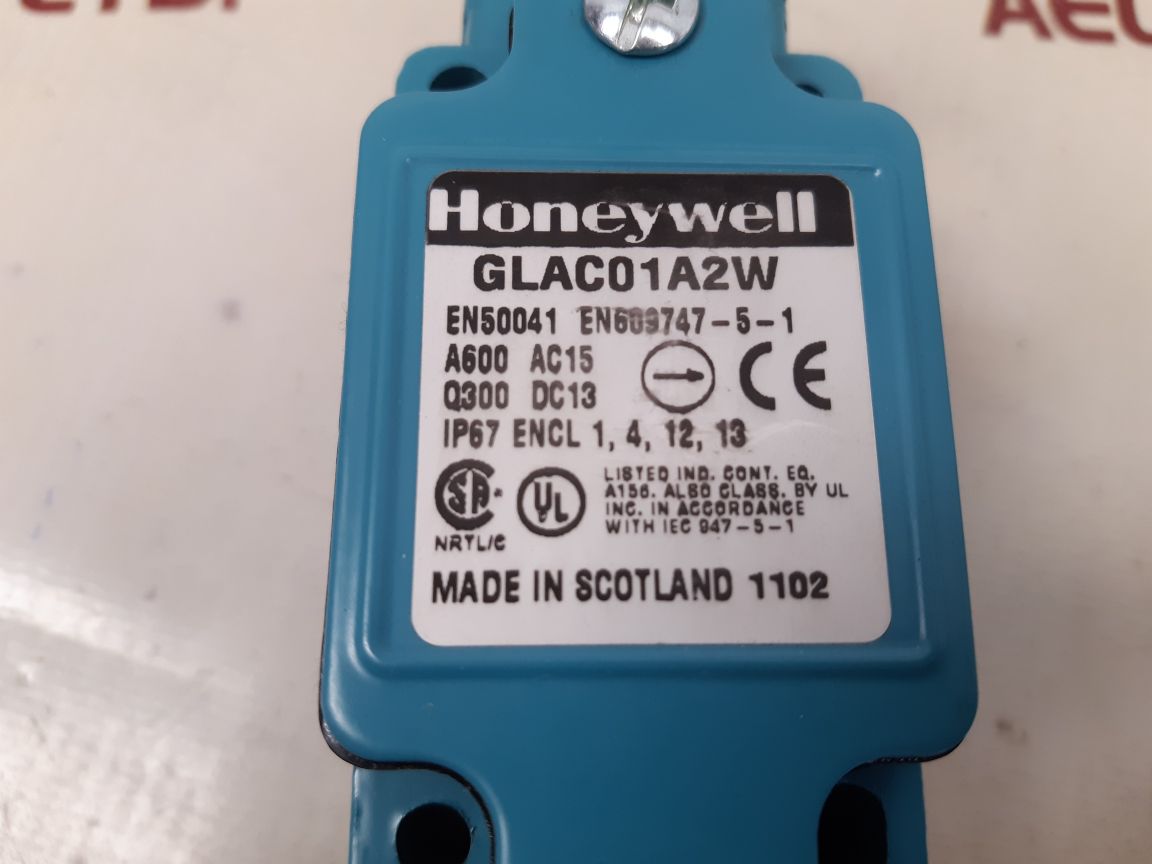 HONEYWELL GLAC01A2W LIMIT SWITCH