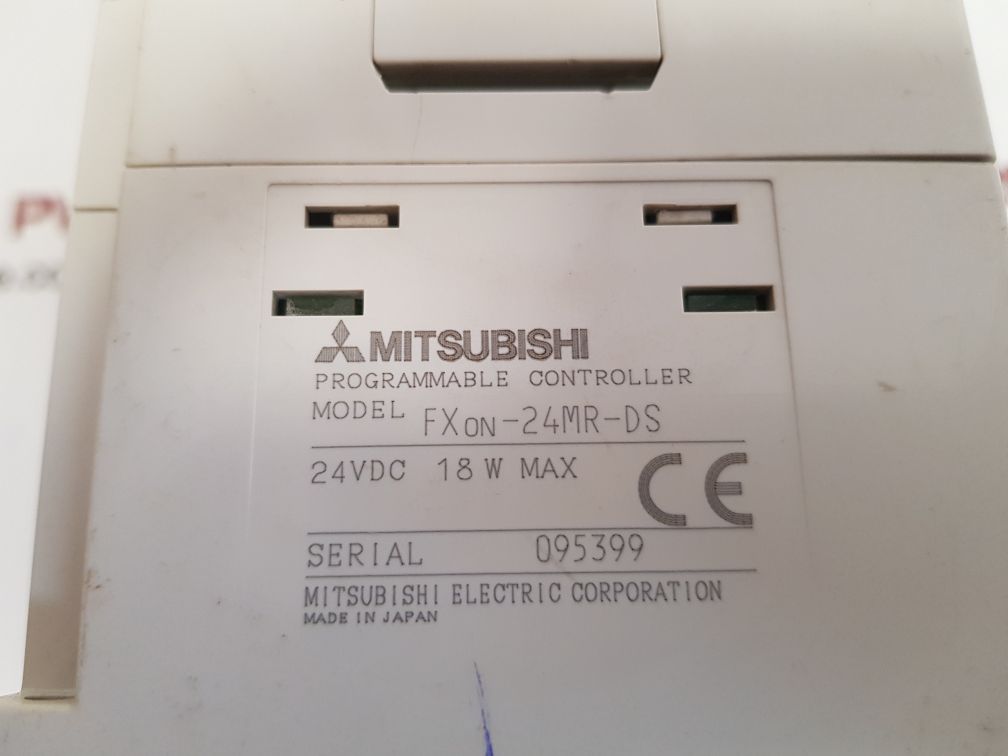 MITSUBISHI MELSEC FX0N-24MR-DS PROGRAMMABLE CONTROLLER