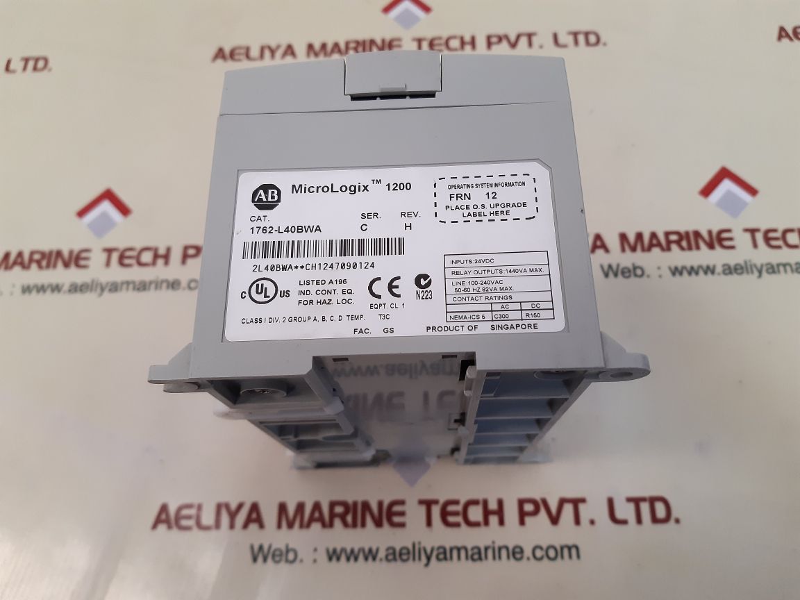 ALLEN-BRADLEY MICROLOGIX 1200 1762-L40BWA