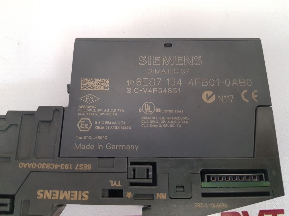 SIEMENS SIMATIC S7 6ES7 134-4FB01-0AB0 MODULE 6ES7 193-4CB30-0AA0