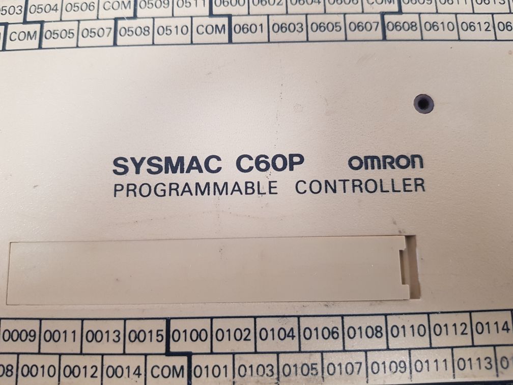 OMRON SYSMAC C60P-CDT1-AE PROGRAMMABLE CONTROLLER