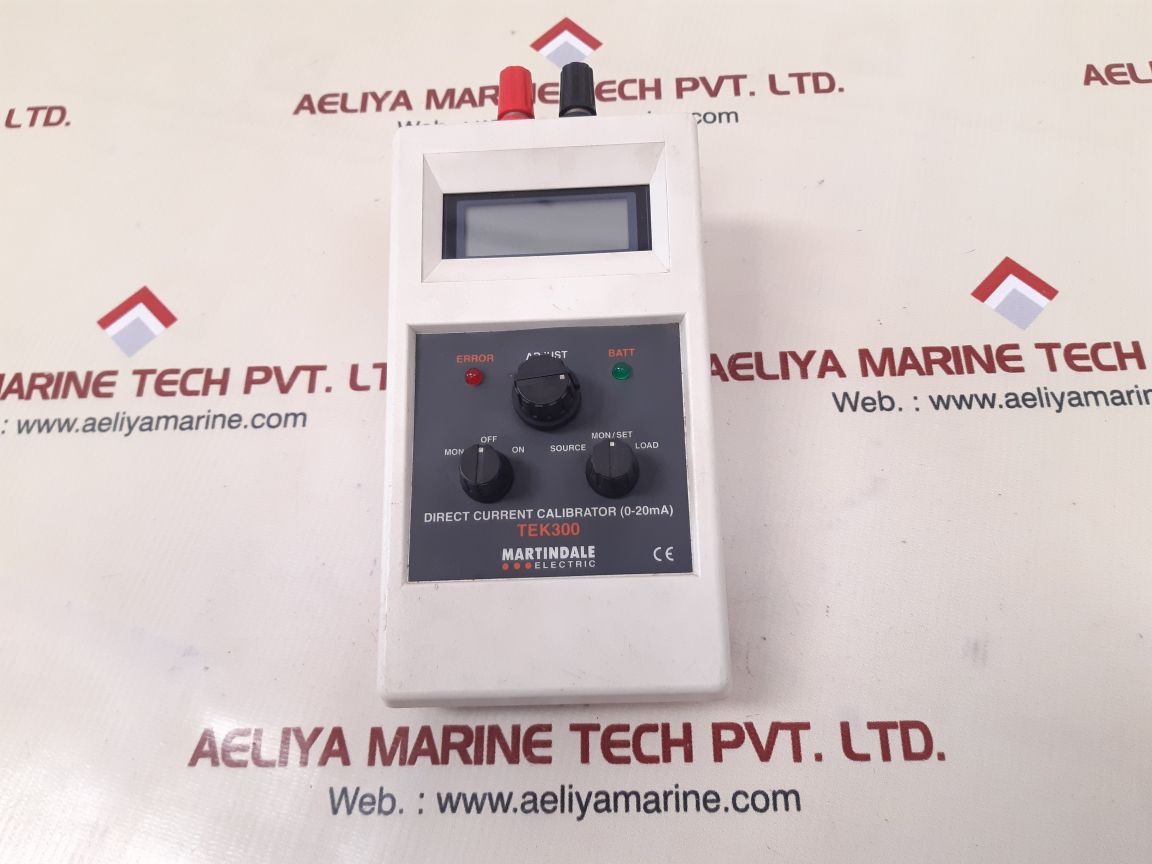 MARTINDALE TEK300 DIRECT CURRENT CALIBRATOR RS 203-293