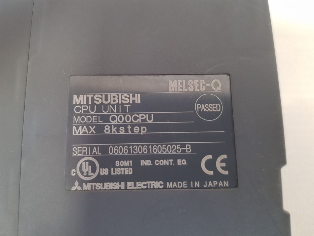 MITSUBISHI MELSEC-Q CPU UNIT Q00CPU