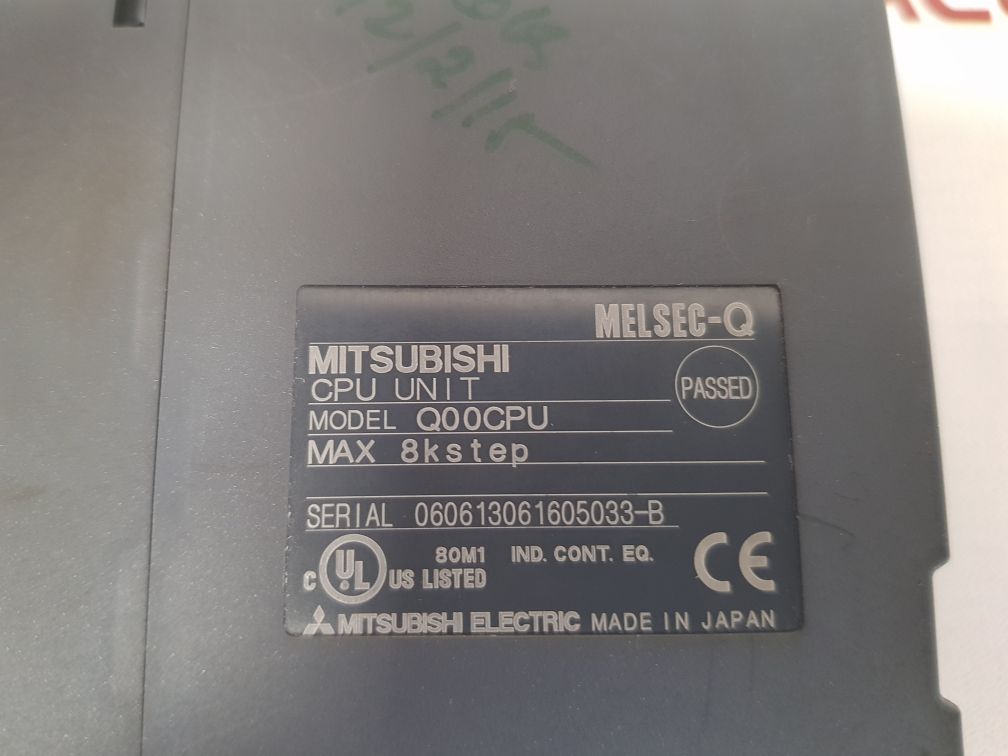 MITSUBISHI MELSEC-Q Q00CPU CPU UNIT