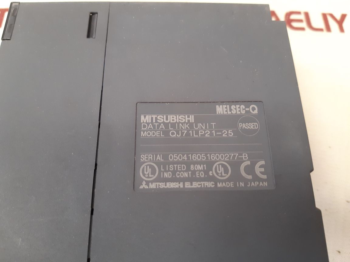 MITSUBISHI ELECTRIC MELSEC-Q QJ71LP21-25 DATA LINK UNIT