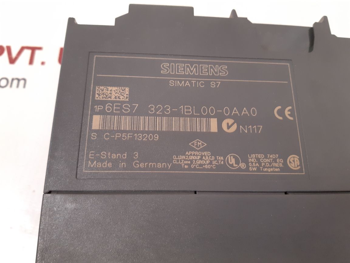 SIEMENS SIMATIC S7 DIGITAL MODULE 6ES7 323-1BL00-0AA0