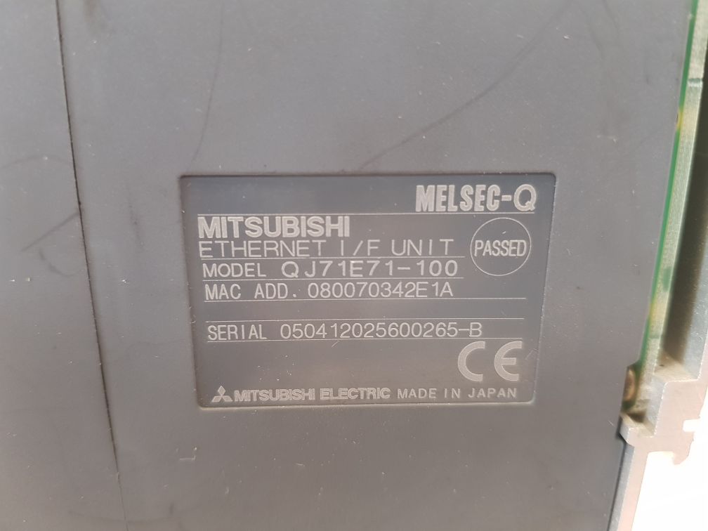 MITSUBISHI ELECTRIC QJ71E1-100 BASE UNIT