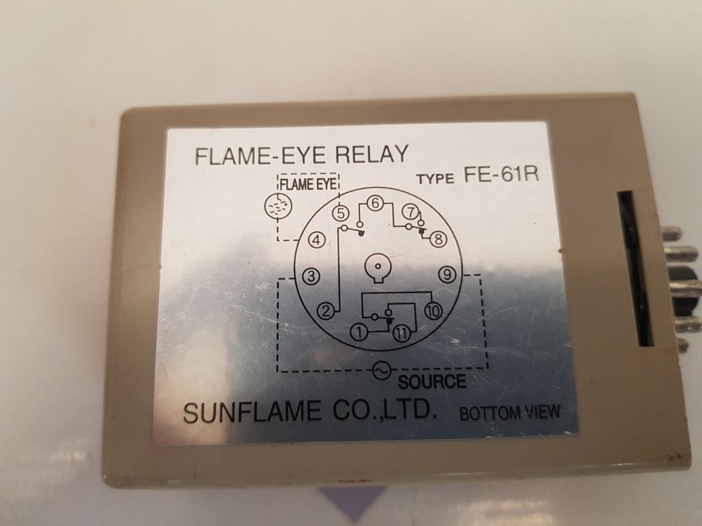 OMRON/SUNFLAME FE-61R FLAME-EYE RELAY