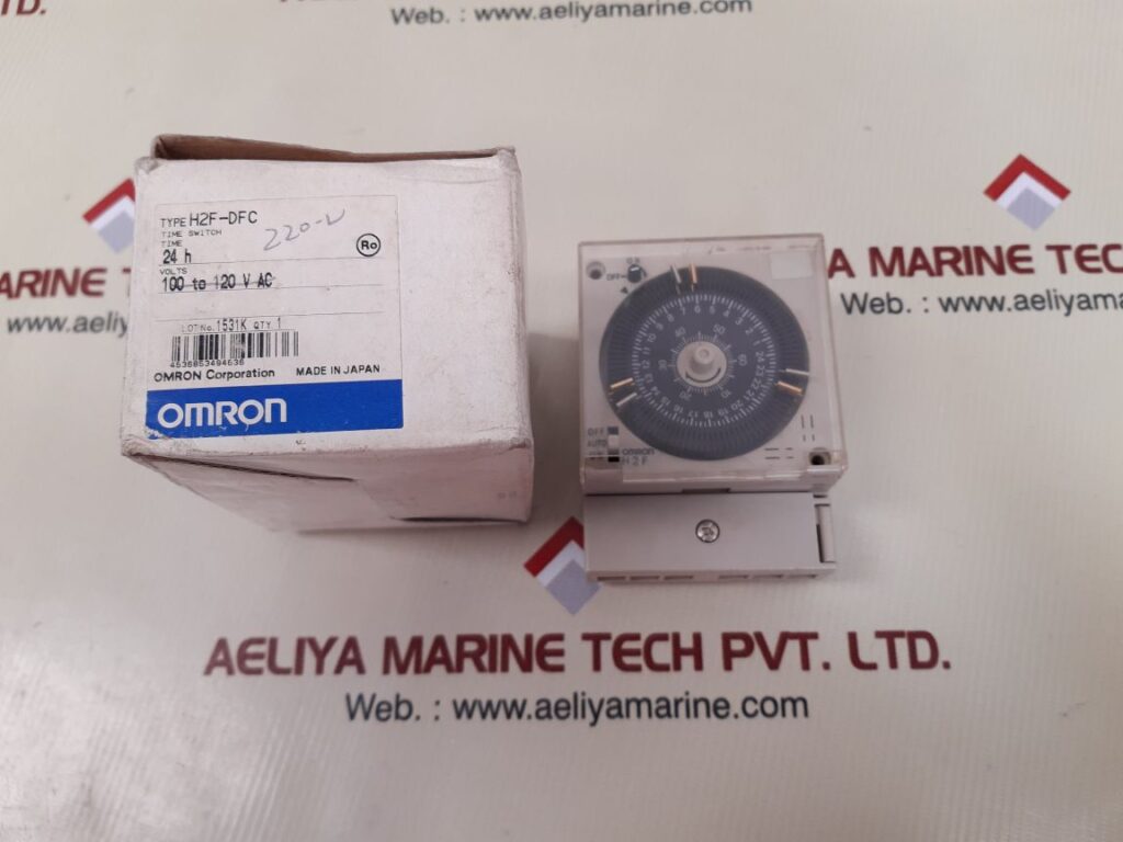 OMRON H2F-DFC TIME SWITCH 4536853494636