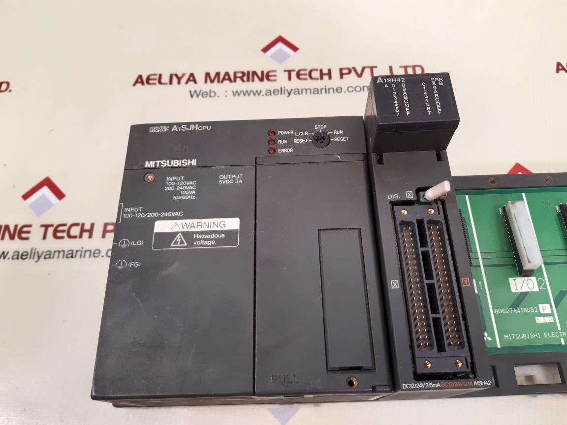 MITSUBISHI MELSEC A1SJHCPU INPUT/OUTPUT UNIT A1SH42