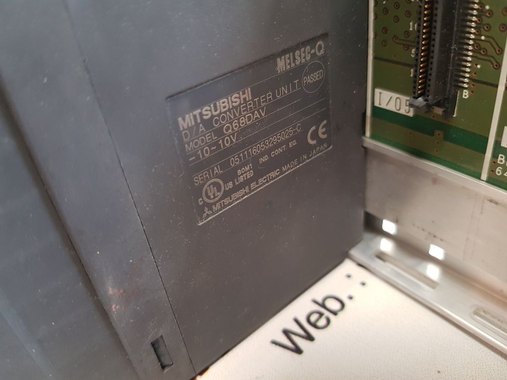 MITSUBISHI ELECTRIC MELSEC-Q Q61P-A2 D/A CONVERTER UNIT Q06HCPU