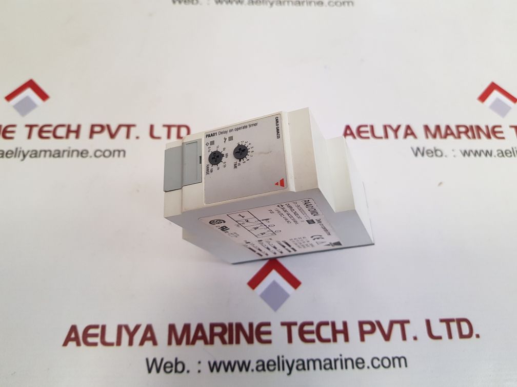 CARLO GAVAZZI PAA01DM24 DELAY ON OPERATE TIMER