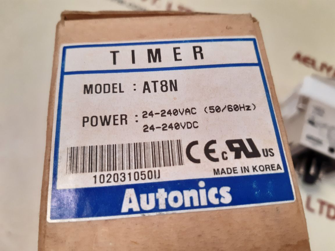 AUTONICS AT8N TIMER 0-10 MIN