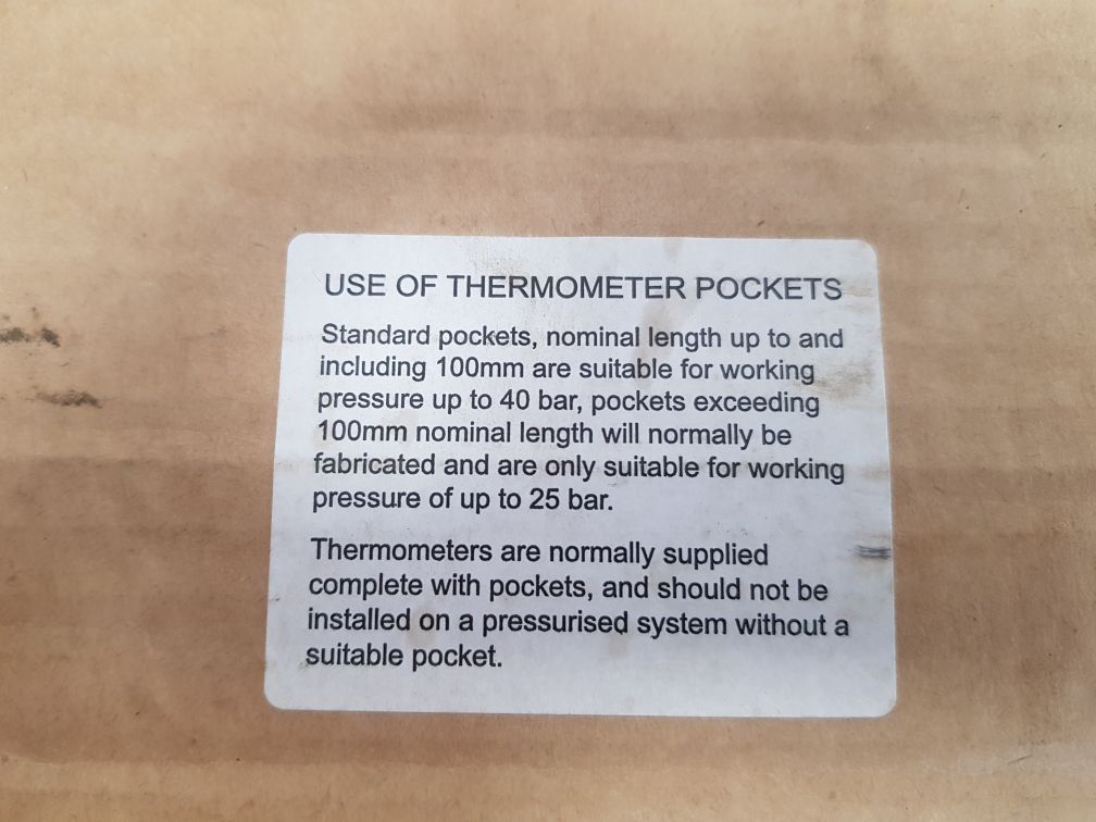 DIAL BOTTOM ENTRY THERMOMETER