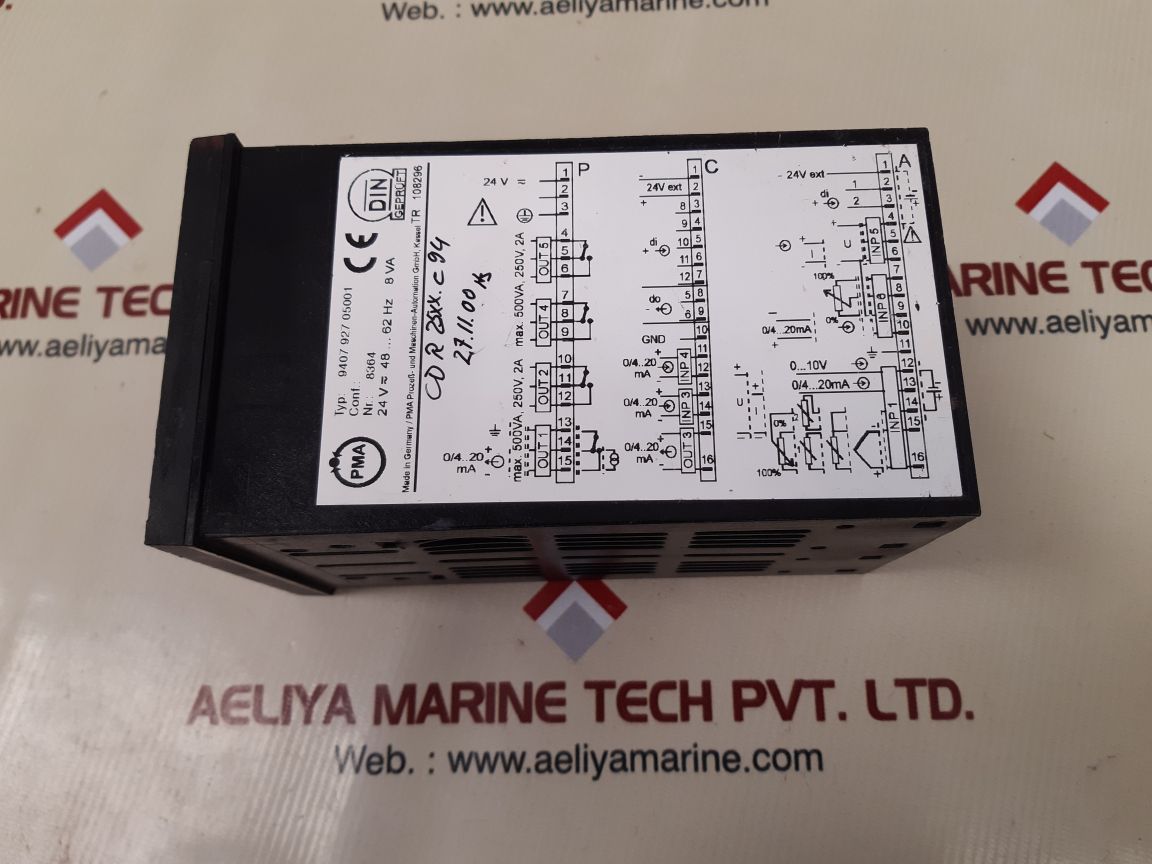 PMA 9407 927 05001 TEMPERATURE PROCESS CONTROLLER