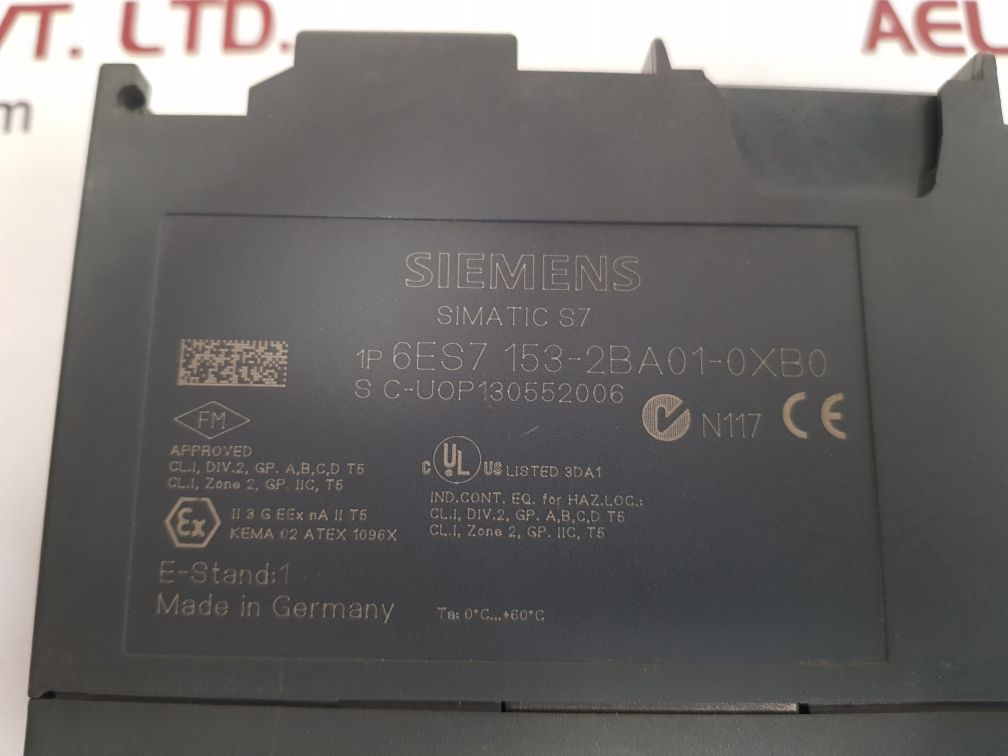 SIEMENS SIMATIC S7 INTERFACE MODULE 6ES7 153-2BA01-0XB0