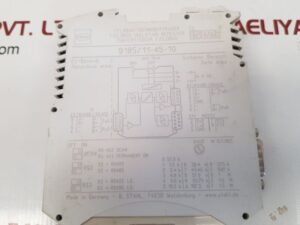 R. STAHL 9185/11-45-10 FIELDBUS ISOLATING REPEATER