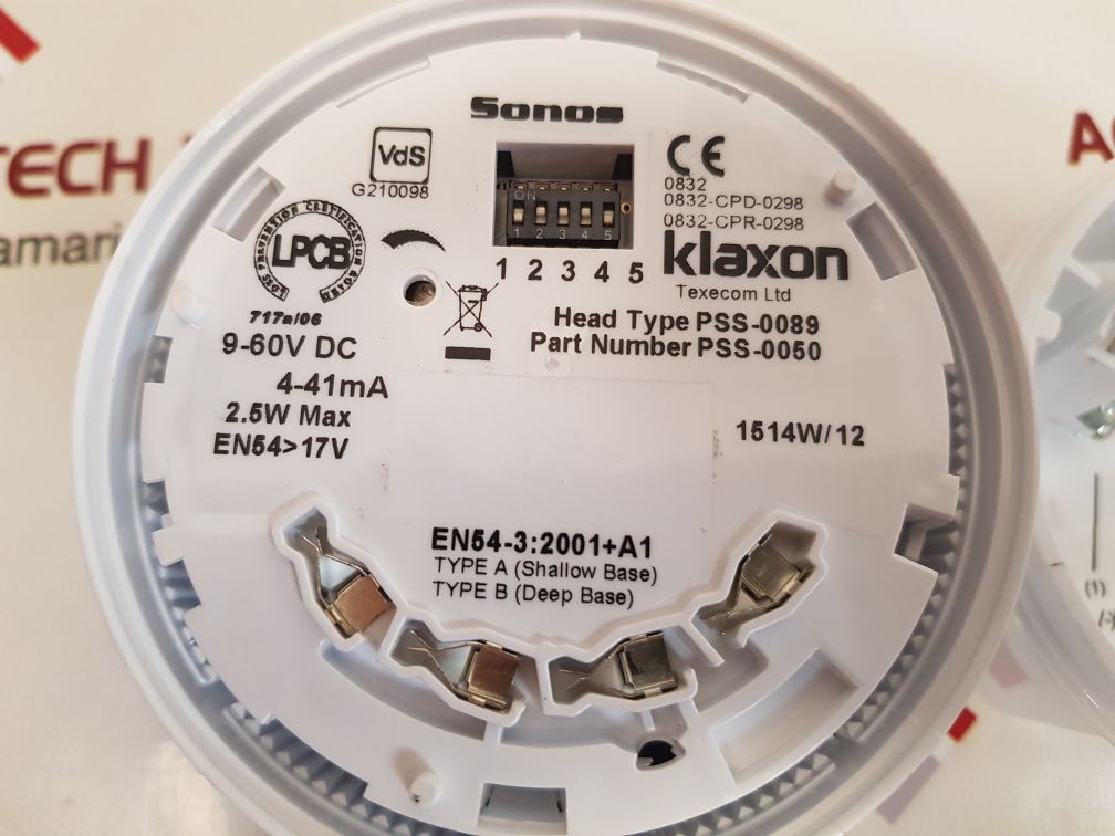 KLAXON PSS-0050 SIGNALS 2.5W MAX