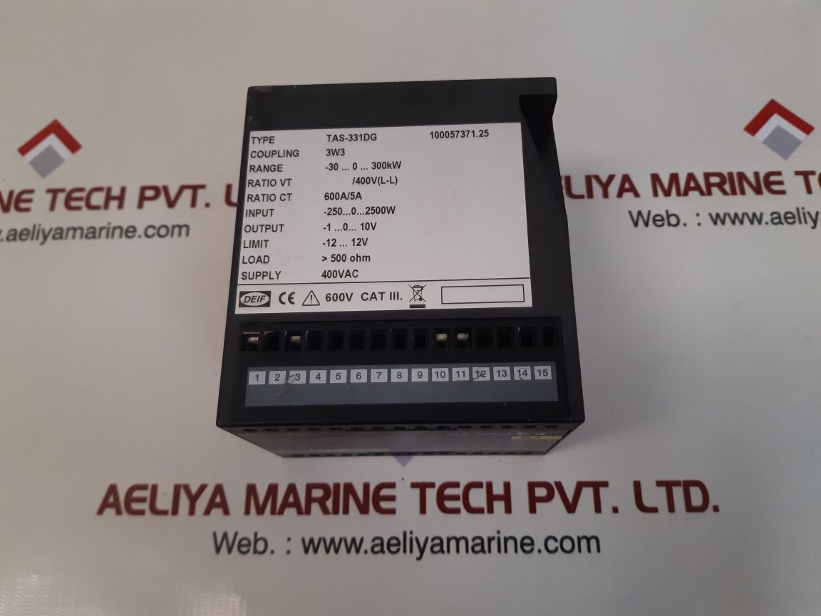 DEIF TAS-331DG CURRENT TRANSDUCER